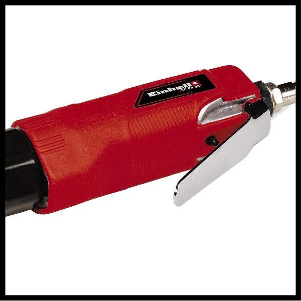 Einhell Visseuse-Clé à Chocs à Air Comprimé TC-Pr 68 (Pression maximale 6, 3 bars, adaptée au serrage et au desserrage de Vis, avec 7 Douilles, Coffret de transport et de Rangement, Huile Non fournie)