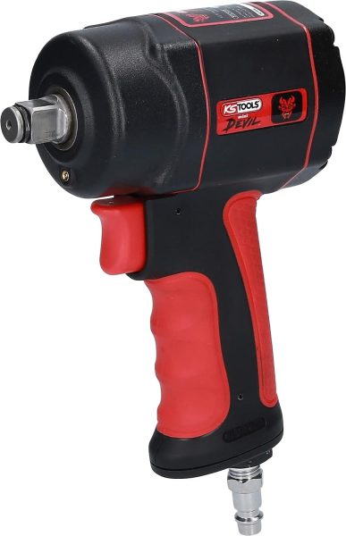 KS TOOLS Atornillador de impacto neumático de alta potencia de 1/2 THE miniDEVIL, 1084 Nm 515.1315 Couleur