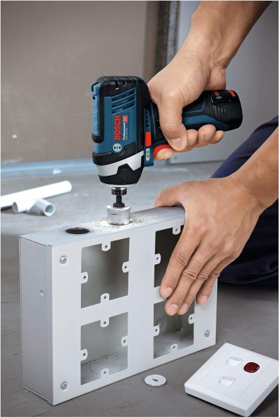 Bosch Professional Bosch Visseuse à Choc 12V 105 Nm - GDR12V-105-06019A6977 Noir/Bleu M12, M4