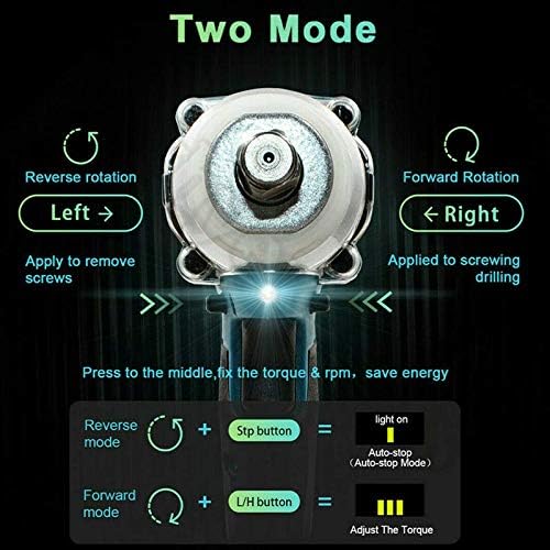 Clé À Impact, Clé À Impact Pneumatique 320nm Pistolet À Impact 3200 RPM Perceuse Visseuse Batterie Haute Couple Vis À Impact Dair Comprimé pour Batterie Makita BL1850 BL1860B