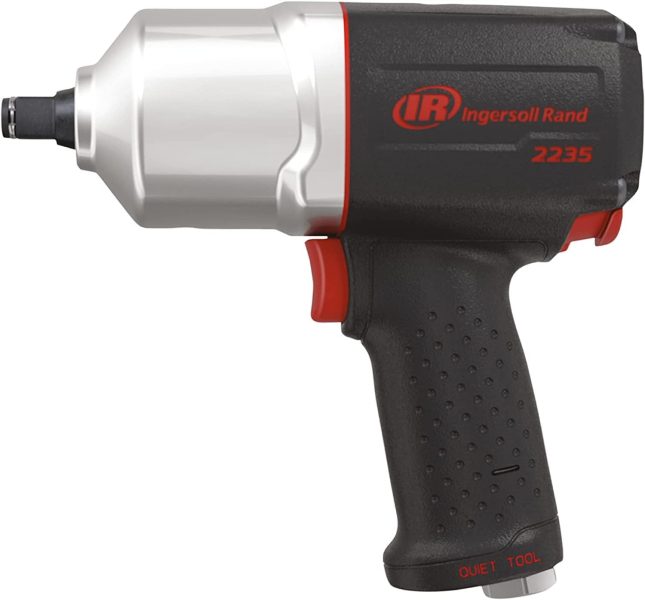 Ingersoll-Rand Clé à Chocs Pneumatique 2235QXPA, Cle a Choc à Air Comprimé, 13 mm (1/2), 8500 tr/min, 1 Unité