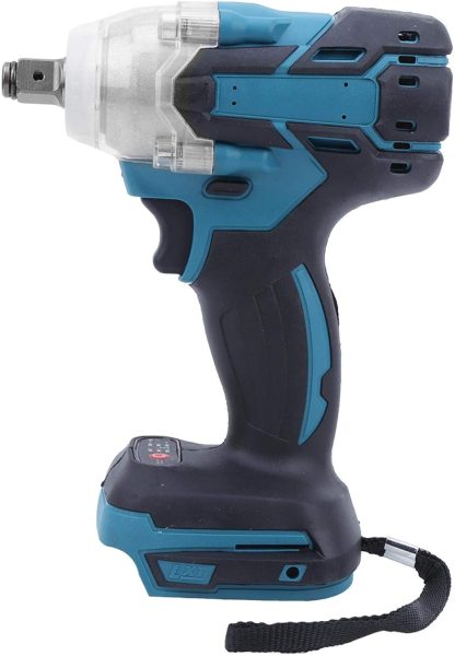 Marhynchus Clé à chocs sans balais 21 V, poignée antidérapante grande clé électrique à torsion pour batterie Makita Rechargeable