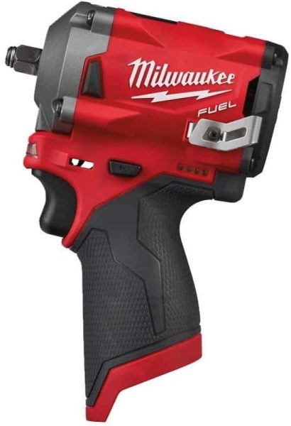 Milwaukee 4933464612 Clé à chocs 12 V Li Ion3/8 carré -M12FIW38-0 Rouge/Noir