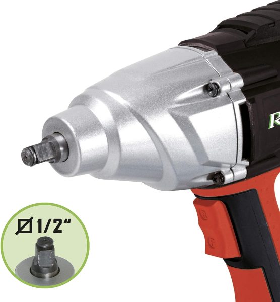 Ribitech - prccelcd - Clé à choc électrique 1050w avec réglage de couple lcd