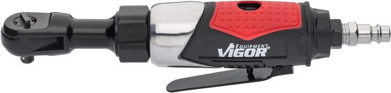 ViGOR Clé à cliquet pneumatique V5674 | Outil pneumatique avec couple de serrage de 35,2 Nm, sortie : carré 6,3 mm, 240 tours/ min