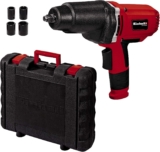 Einhell Visseuse Clé à chocs CC-IW 950 (950 W, Longueur Câble : 200 cm, Poignée SoftGrip, Livré en coffret avec 4 douilles (17, 19, 21 et 22 mm)
