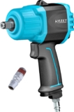 HAZET Visseuse à choc 9012TT I Capacité de serrage max. Couple de desserrage 2200 Nm, entraînement carré 1/2 pouce, Mécanisme de frappe à double marteau haute performance, avec technologie Twin-Turbo