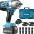 Ingersoll-Rand Clé à Cliquet Pneumatique 2015MAX, 3/8&Prime; Clé à Chocs à Air Comprimé, Angle Droit, Tête de Marteau 2&Prime; à Profil Bas, Couple Maximal de 180 ft lbs, 7100 tr/min