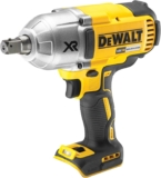 DEWALT Boulonneuse à Chocs Brushless 18V XR 5Ah Li-Ion – Clé à Chocs sans Fil avec Lampe LED et Carter en Magnésium – 2400imp/min – 3 Vitesses (0-400/1200/1900tr/min) – 610W DCF899N-XJ