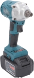 Clé à Chocs électrique, Moteur sans Balais, Coque ABS AC100-240V, Usine Multifonctionnelle (Prise UE)