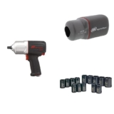 Ingersoll-Rand, Kit mécanique avec clé 1/2&Prime;, 2235QXPA, gaine de protection et 14 douilles, ENSEMBLE
