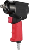 GeRRiT Clé pneumatique, clé à choc pneumatique 1,27 cm, outil de pistolet à choc pneumatique robuste double marteau 610 N.m couple élevé pneumatique 10 000 tr/min