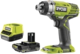 Pack RYOBI Visseuse à choc R18ID3-0 – 18V OnePlus – 1 Batterie 2.0Ah – 1 Chargeur rapide