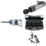 Ingersoll-Rand, Pack principal 285B-6 avec douilles, lubrifiants et lustreuse pneumatique, ENSEMBLE