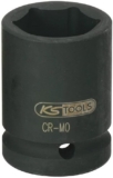 KS Tools 515.1318 – Douille à chocs 6 pans 3/4 », 18 mm – Uniquement pour utilisation à chocs – En Chrome-Molybdène