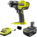 Ryobi i RYOBI P261K1 ONE+ Clé à chocs sans fil 3 vitesses 1,27 cm avec batterie 4,0 Ah et chargeur 18 V