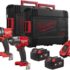 DIYtoolifz Clé à chocs sans fil 1/2&Prime; batterie Milwaukee 18 V 600 pieds (810 nm) Outil électrique à couple élevé sans balais avec lumière LED de travail (batterie non incluse)