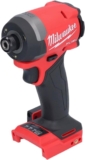 Milwaukee 2953-20 Visseuse à percussion hexagonale sans fil 18 V Lithium-Ion Brushless 1/4 » (outil de visage), rouge