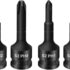 KS TOOLS 3/8&Prime; MONSTER Xtremelight mini pneumatic impact driver with forward/reverse rocker, 108Nm 515.3830 Couleur