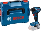 Bosch Professional 18V System visseuse à chocs sans-fil GDR 18V-220 C (jusqu’à 3 400 tr/min, couple de 220 Nm, moteur sans charbon, sans batterie ni chargeur, avec module de connectivité, L-BOXX)