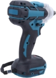 Perceuse à Percussion sans Fil 21V Clé à Chocs sans Balai Grande Poignée Anti-dérapante à Torsion Rechargeable pour Batterie Makita Cle A Choc Makita