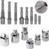 Yongpeng clé à Chocs sans Fil brushless 1 2V / 18V Clé d&rsquo;impact clé sans Fil clé électrique Rechargeable 3/8 Pouce Angle Droit clés à cliquet à cliquet d&rsquo;impact des Outils d&rsquo;alimentation