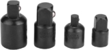 4 Pièces Adaptateurs Cliquet Adaptateur à Douille Adaptateurs Réducteurs pour Conversions de Variateur D&rsquo;impact Clés à Cliquet 1/4&Prime; 3/8&Prime; 1/2 « 