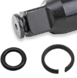 Sileduove Améliorez la fonctionnalité de votre clé à chocs pour Craftsman IR 96,5 cm 30,5 cm avec cet ensemble de clips de fixation (2,5 cm)
