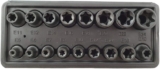 WeberTools WT-8520 E5-E24 Clé à choc Profil E 3/8&Prime; + Jeu de douilles 1/2&Prime;