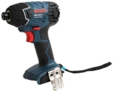 Bosch Professional Perceuse-Visseuse sans Fil, GDR 18 V-Li Visseuse à Percussion Carton Noir/Bleu m14