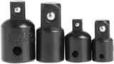 Bestgle 4pcs Adaptateur à cliquet Clé à Douille d&rsquo;Impact Cr-V 1/4&Prime; 3/8&Prime; 1/2&Prime; Réducteur d&rsquo;Entraînement de Convertisseur Outils pour Clés à Chocs Pneumatiques
