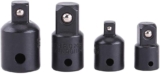 4pcs Jeu d&rsquo;Augmentateurs et Réducteurs Adaptateur à Cliquet Adaptateurs Réducteurs Pour Douilles et Embouts 1/2&Prime; 1/4&Prime; 3/8&Prime; Pillote Etre Utilisée avec Des Tournevis et Des Clés