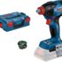 2 Pièces Aptateurs de Douille 1/2&Prime; Carré à 1/4&Prime; Adaptateur à douille Hexagonale pour Impact et Douille de Porte-Embout De Tournevis