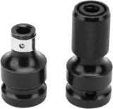 Lot De 2 Adaptateurs D’embouts Pour Clé à Chocs Adaptateur De Douille Adaptateur D’embout 1/2 à 1/4&Prime; Accessoires De Clé à Chocs Pour Clé à Cliquet à Chocs Porte-embout De Tournevis