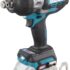 WORKPRO Clé à Cliquet Sans Fil 12V, 3/8&Prime;, 55N.m, 2 Batteries de 2,0 Ah, Charge Rapide en 1 Heure, Clé à Cliquet Electrique avec Lumière LED et 10 Douilles，Sac de Rangement,Gris