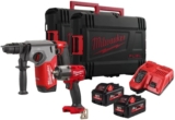 Milwaukee Kit 18 V M18FHX + visseuse à chocs 1/2 FMTIW2F12 avec 2 batteries de 5,5 Ah haute sortie