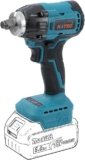 KATSU FIT-BAT 21V Clé à Chocs sans Fil Brushless 1/2&Prime; 280Nm Clé à Chocs Électrique sans Fil, Moteur sans Balais, sans Batterie ni Chargeur 102469