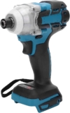 Fafeicy Clé à Chocs, Clé à Chocs Sans Fil Tournevis à Percussion éLectrique avec Forte Torsion 520N.M, Pour 21V, éTagères de Chantier, Entretien, Travail Du Bois