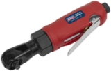 Sealey GSA634 Clé à cliquet pneumatique compacte, entraînement carré 6,35 mm, vitesse libre 180 tr/min