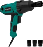 VONROC Clé à choc 450W – 350Nm| Avec 4 douilles