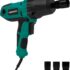 Vandise Moteur sans balais amélioré visseuses à choc électriques 1/2”Couple maximum 550n.m,lumière led intégrée,clef a choc batterie de,2 modes de vitesse, pour boulonner et déboulonner