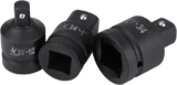 Adaptateur Réducteur, 8 Pièces Douille Adaptateur Convertisseur Réducteur 1/4&Prime; 3/8&Prime; 1/2&Prime; 3/4&Prime; 1&Prime; Adaptateurs pour Clé à Douille en Acier au Chrome-molybdène Durable