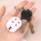 Nouveauté parodie accessoire de choc électrique drôle inoffensif dés de choc électrique fête d&rsquo;halloween blague porte-clés blague astuce jouet cadeau