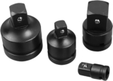 BFUZXY Adaptateur de Douille à chocs et Réducteurs“1/2” vers 3/8”,L&rsquo;adaptateurs de Convertisseur de Douilles à Chocs,Adaptateurs pour Clé à Douille en Acier au Chrome-molybdène Durable