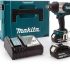 WOQLIBE Visseuse à percussion sans fil 1/2&prime; 520 Nm Compatible avec visseuse à percussion Makita 18 V, (schlagschrauber akku)