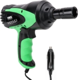 TECH DISCOUNT Clé à Choc Électrique Batterie Filaire Visseuse Voiture Sans Fil Boulonneuse à Impact Pneus Voiture avec Fil Allume-Cigare