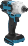 Tournevis en acier au tungstène Clé à chocs sans fil sans fil à haute dureté Clé à chocs haute torsion pour Makita 21V Maintenance pour les étagères de chantier