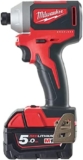 Visseuse à chocs 18V compacte MILWAUKEE – M18 BLID2-502X – 2 batteries + chargeur + HD Box – 4933464520