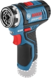 Bosch Professional 12V System perceuse-visseuse sans-fil GSR 12V-15 FC (sans batterie ni chargeur, dans boîte carton) – système FlexiClick