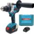 KEDUODUO Tirde à pneus Cénége Universelle 1/2 « 3/8 » carré Réversible à cliquet à cliquet 85N.M Tirque Haute Puissance High Torque Small Gun Air Tool